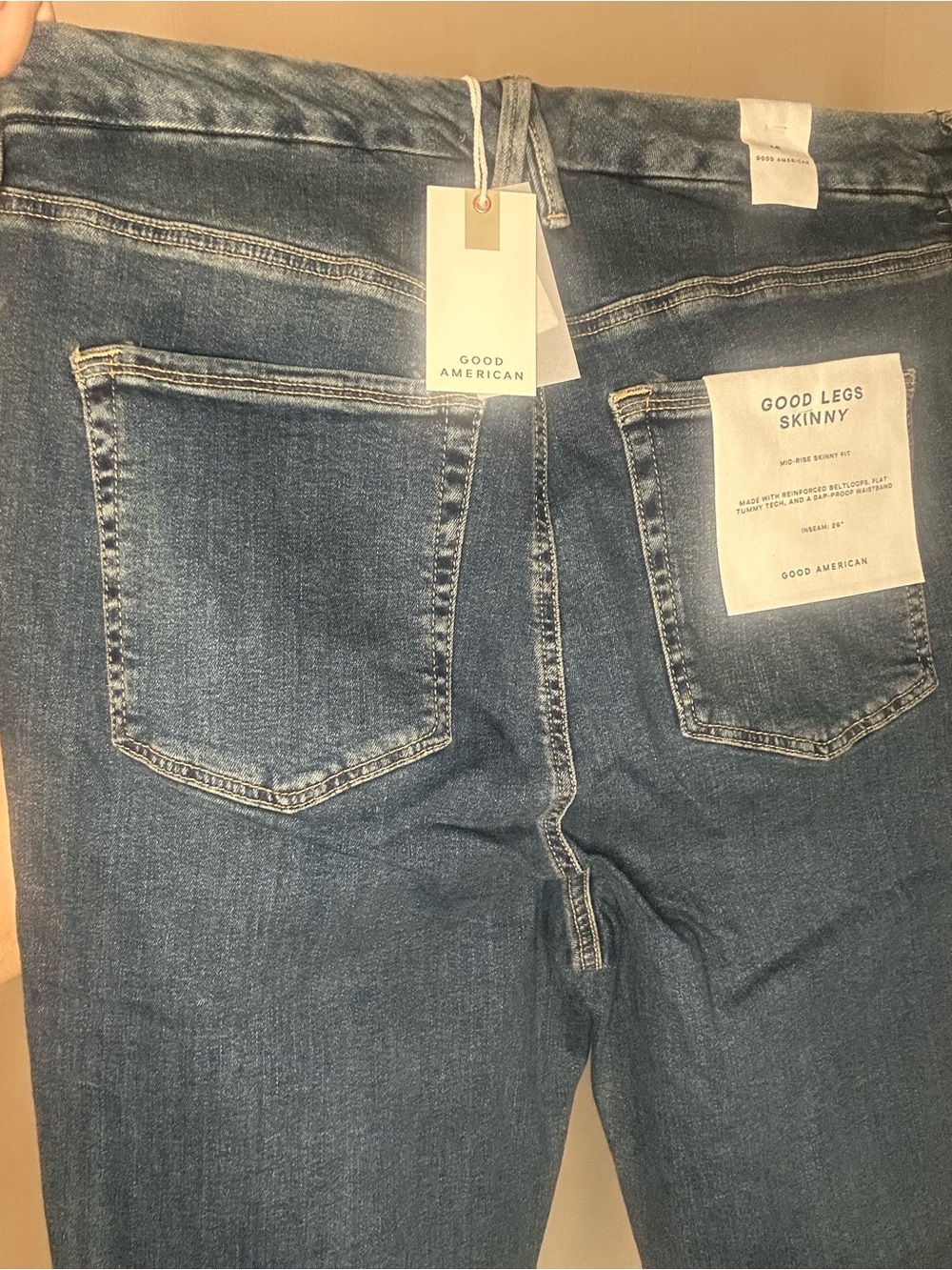 Good American Good Legs Skinny Jeans - Size 16